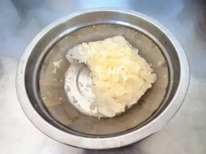 Make The silver spoon of the red-tree potato step 0