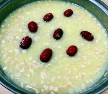 Make Little rice oatmeal step 7