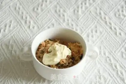 Make Stylish salad sauce pine bouquet step 4