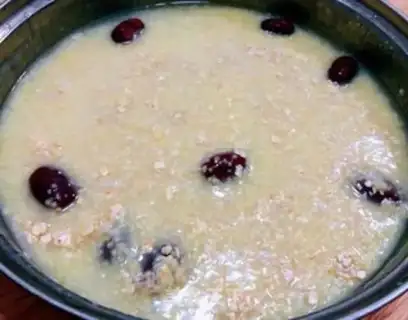 Make Little rice oatmeal step 8