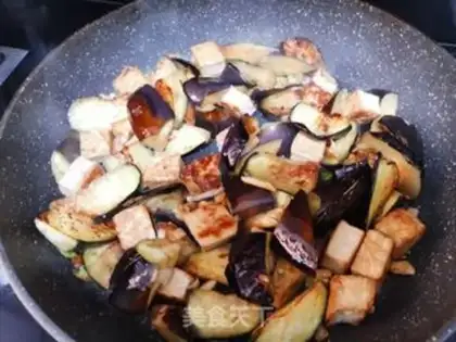 Make Tofu eggplant step 5