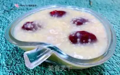 Make Little rice oatmeal step 9