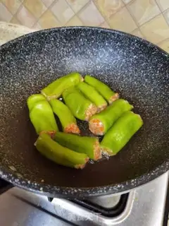 Make Fried pepper step 13