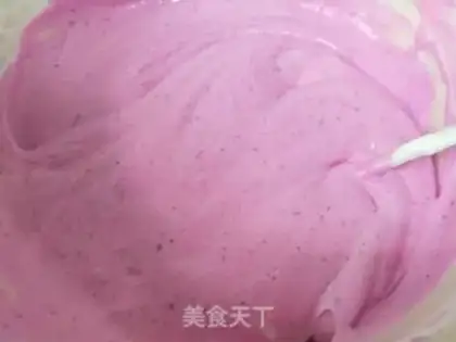 Make Flamingo mousse cake step 5