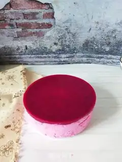 Make Flamingo mousse cake step 8