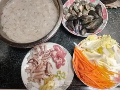 Make Seafood silk step 6