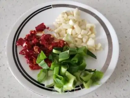 Make Snack and powder step 1