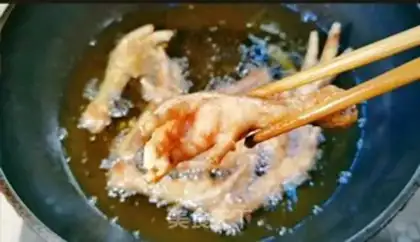 Make Tiger chicken claws step 3
