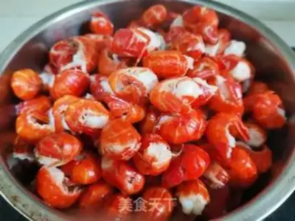 Make Garlic lobster tail step 3