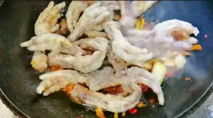 Make Tiger chicken claws step 7