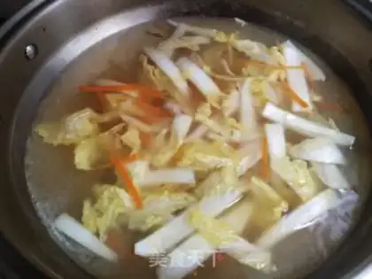 Make Seafood silk step 11