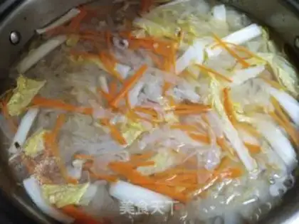 Make Seafood silk step 12