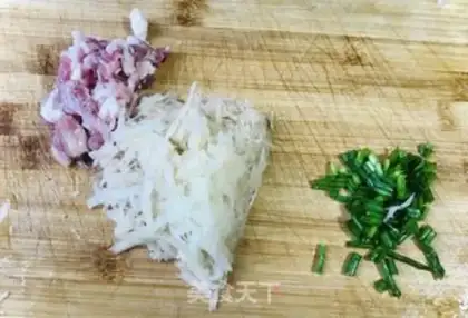 Make Potato egg pancakes step 1