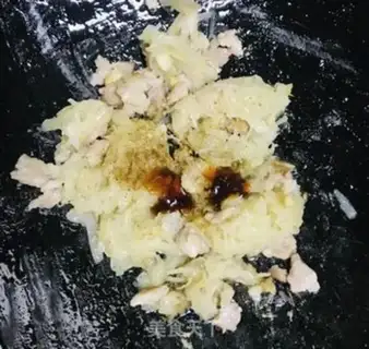 Make Potato egg pancakes step 4