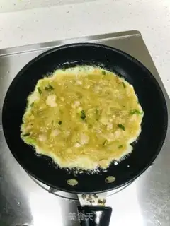 Make Potato egg pancakes step 5
