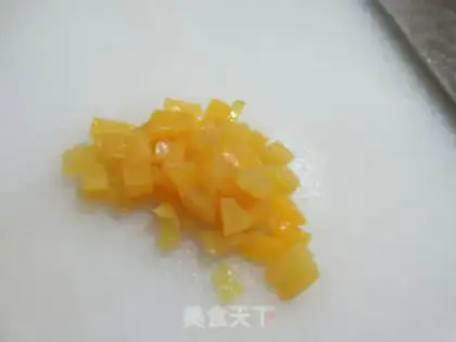Make Peach popsicle step 5