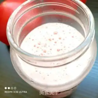 Make Strawberry jam shake step 6