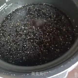 Make Three black porridges of gingo step 8