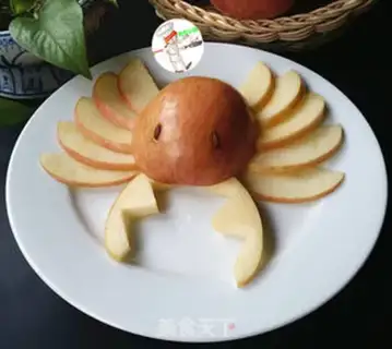 Make Apple crabs step 6