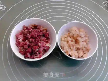 Make Soy mushrooms, black all-wheat step 4