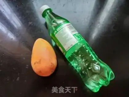 Make Mango bubble water step 0