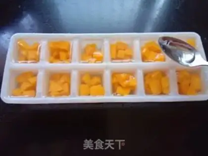 Make Mango bubble water step 3