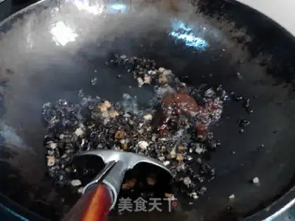 Make Soy mushrooms, black all-wheat step 8