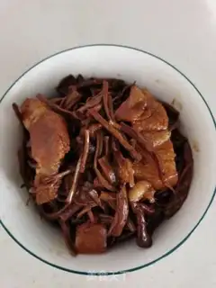 Make Tea mushroom stew step 9