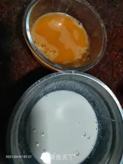 Make Tofu eggs step 3