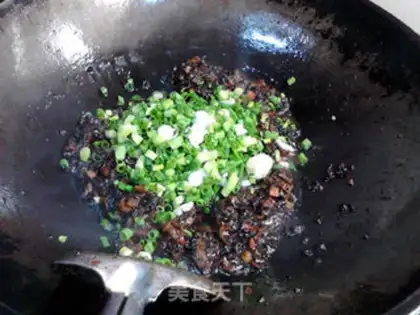 Make Soy mushrooms, black all-wheat step 11