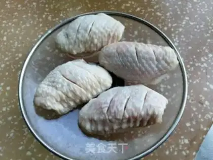 Make Chicken wings and potatoes step 0