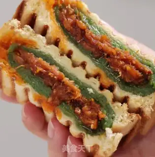 Make Qingcheng sandwich step 3