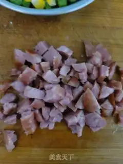 Make Sausage pea corn rice step 2