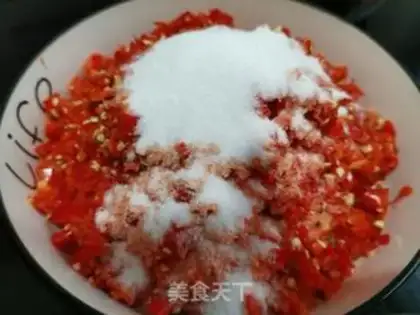 Make Cut the chili step 3