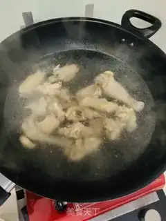 Make Plum chicken soup step 1
