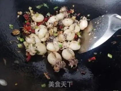 Make Scrambling fish step 5