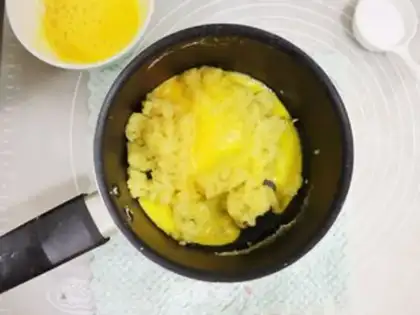 Make Mini cream puff step 5