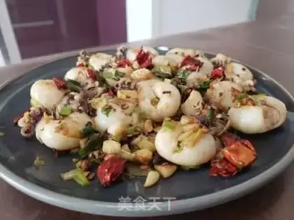 Make Scrambling fish step 7