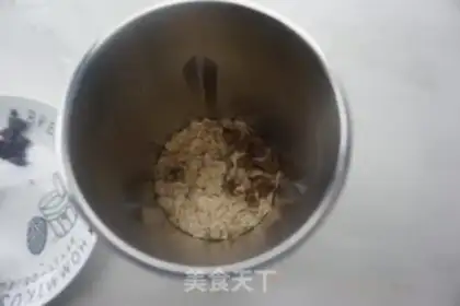 Make Qia seed oatmeal step 2