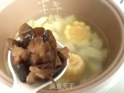 Make Pork fan soup step 6