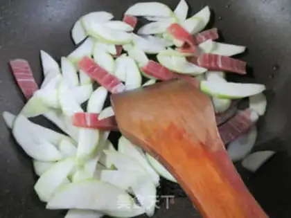 Make The ham swirling night with the iron stick step 5