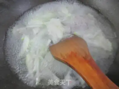 Make The ham swirling night with the iron stick step 6