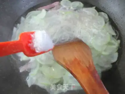 Make The ham swirling night with the iron stick step 8