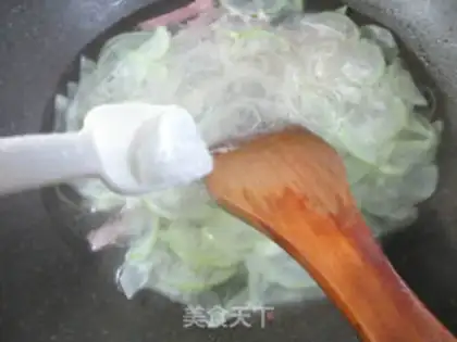 Make The ham swirling night with the iron stick step 9