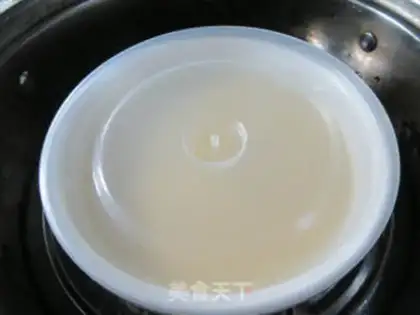 Make Bean milk egg pudding step 6