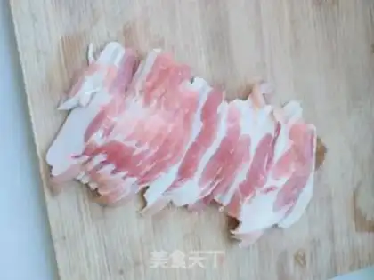 Make Five bouquets of meat step 1