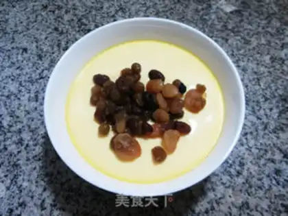 Make Bean milk egg pudding step 9