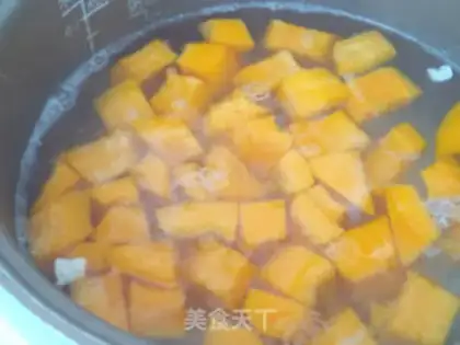 Make Pumpkin porridge step 6