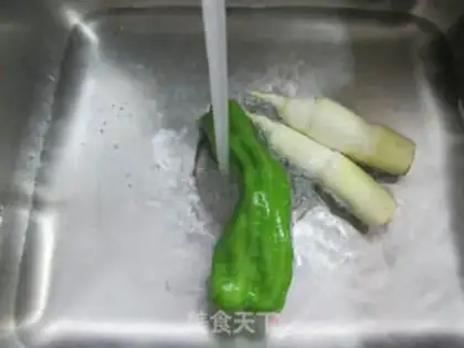 Make ♪ Pizza peppers ♪ step 1