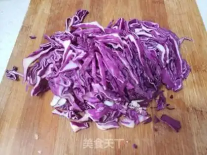 Make ♪ ♪ The blues of purple ♪ step 0